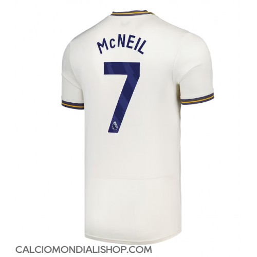 Maglie da calcio Everton Dwight McNeil #7 Terza Maglia 2024-25 Manica Corta